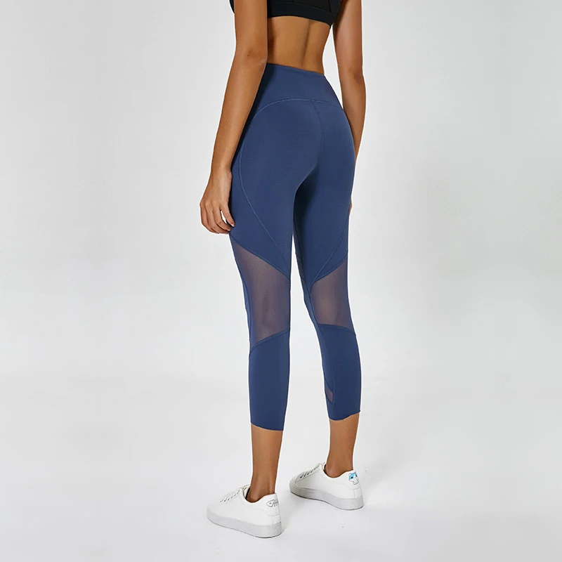 Леггинсы для похудения женские эластичные штаны фитнеса Сексуальная Спортивная