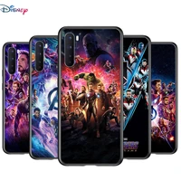 soft tpu cover marvel the avengers for oneplus nord n100 n10 8t 8 7t 7 6t 6 5t pro black phone case