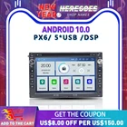 PX6 IPS DSP Android 10 4G RAM + 64G ROM RDS радио Bluetooth 5,0 карта Wifi автомобильный DVD GPS плеер для VW Jetta Bora Golf 4 Passat B5