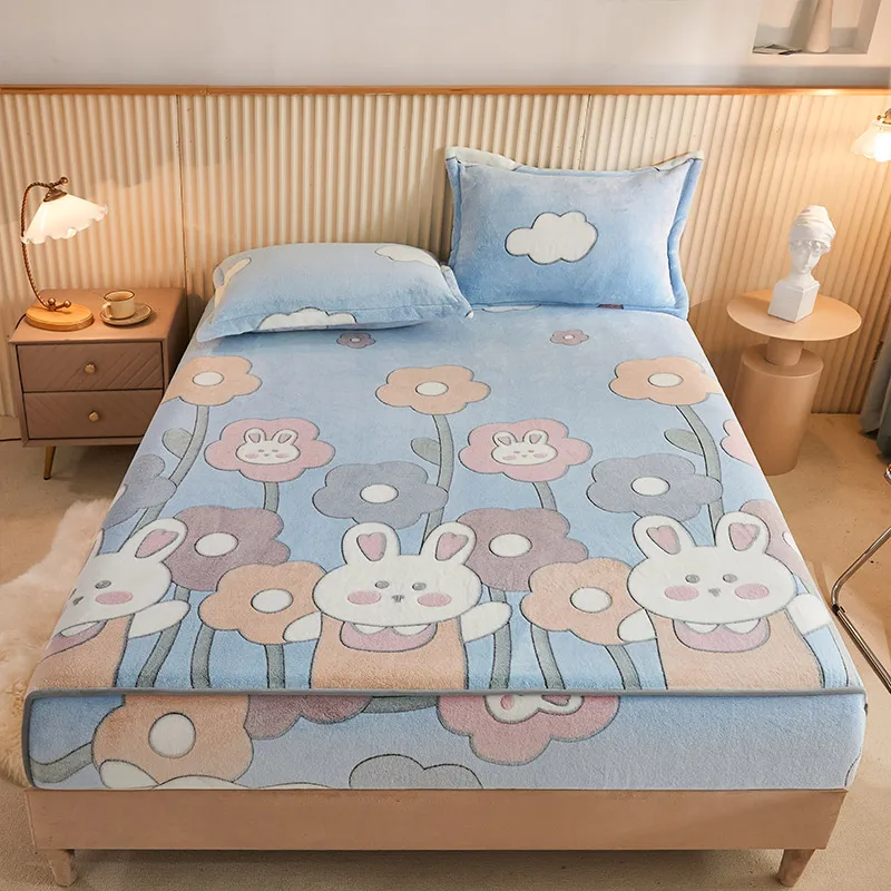 

Простыня универсальная и простая в уходе, Натяжная универсальная защита для матраса с резинкой, 1 шт., домашний декор