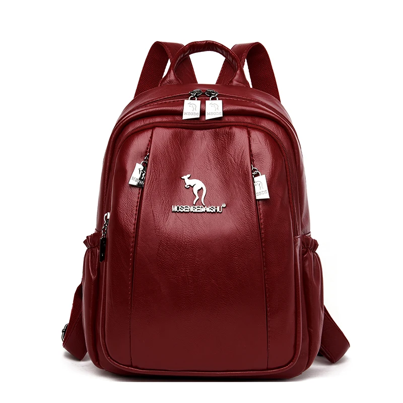 Женские кожаные рюкзаки высокого качества женский рюкзак Роскошный