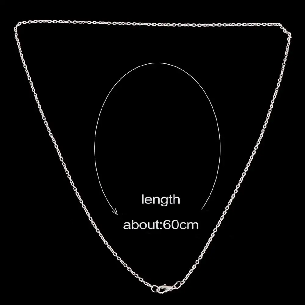 12 шт./лот железная Регулируемая цепочка с золотыми/серебряными/бронзовыми