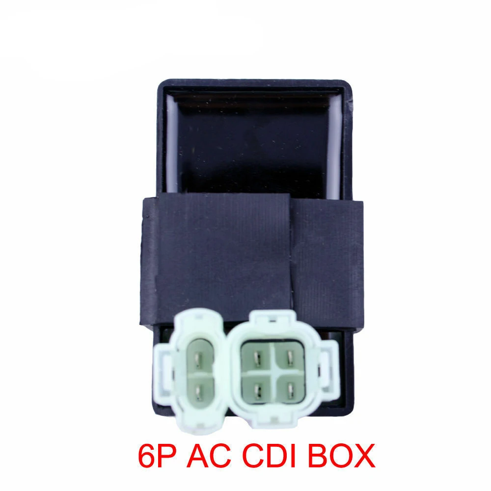 6 pin Универсальный триггера зажигания CDI коробки AC воспламенитель для ATV Скутер