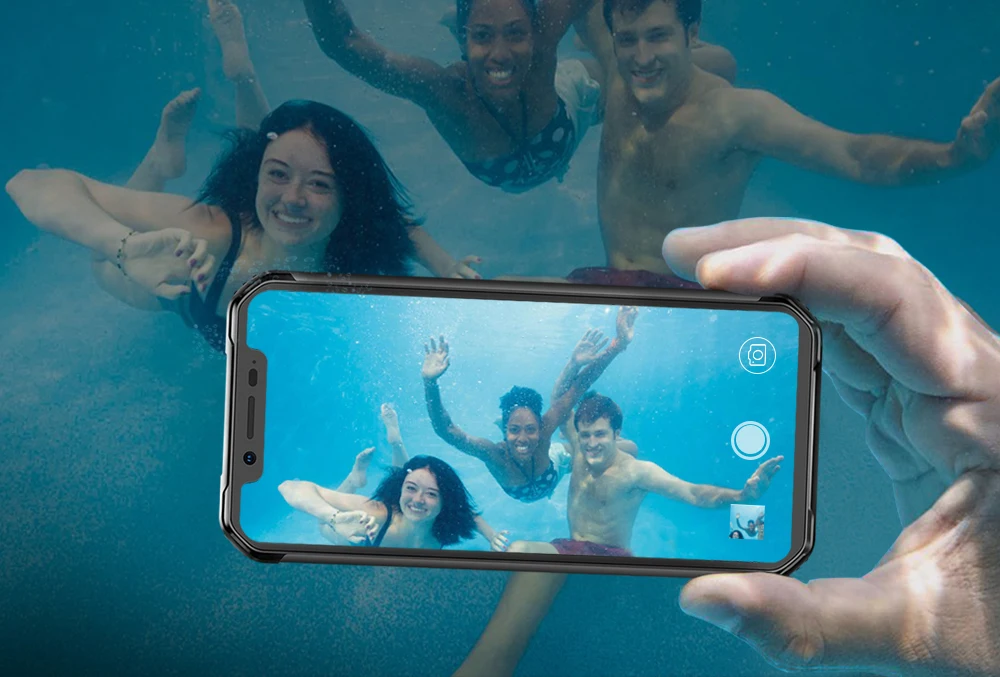 Blackview BV9600 IP68 IP69K прочный водонепроницаемый Helio P70 Global 4G телефон 6,2" Android 9,0 смартфон 4 Гб 64 Гб MT6771T 5580 мАч