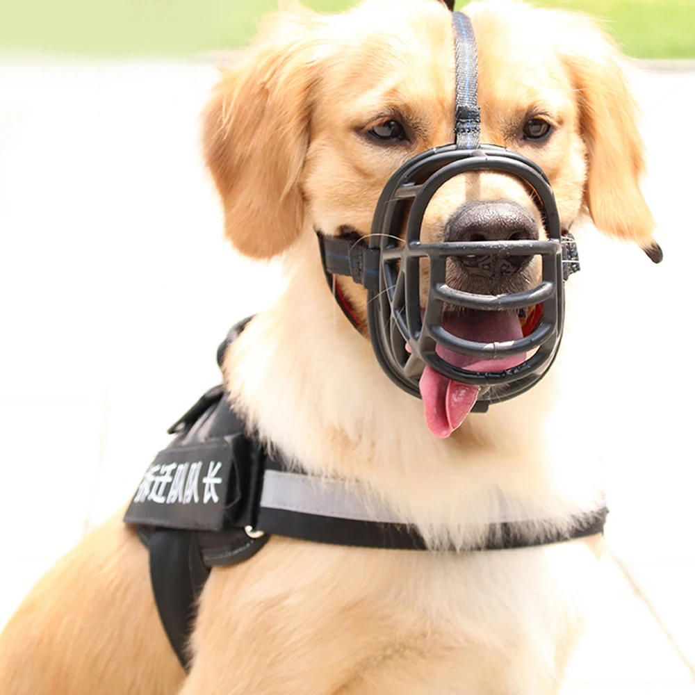 Удобная мягкая силиконовая накладка на рот для домашних животных все размеры