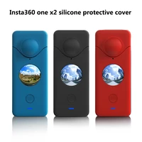 startrc insta360 one x2 silicone case soft cover shell dustproof lens cover protective sleeve for insta360 one x2 accessories