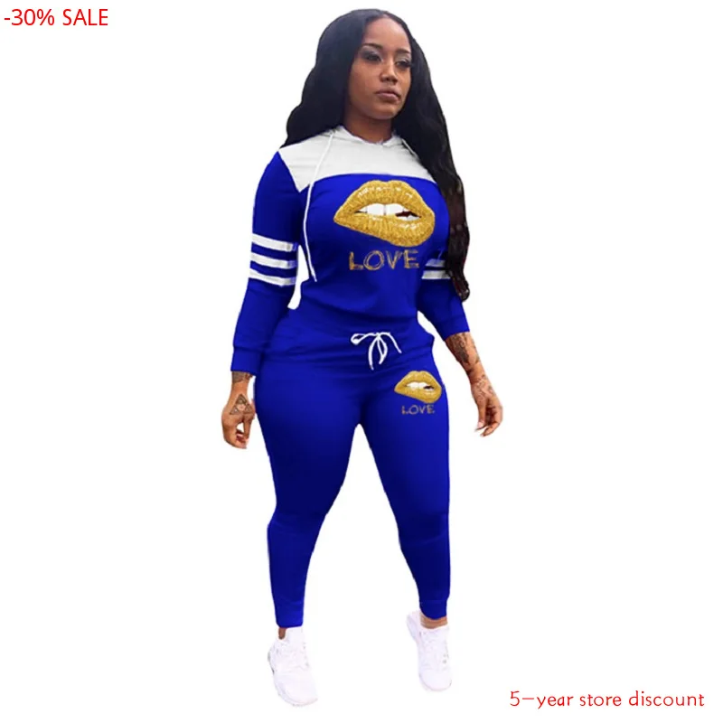 Женские осенние наряды 2020 спортивные штаны и толстовка с капюшоном футболка