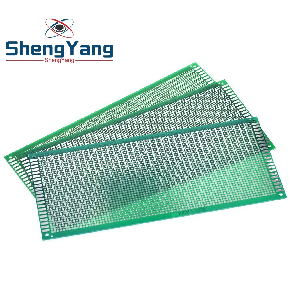 

1pcs 10x22cm 100x220 mm Single Side Prototype PCB Universal Printed Circuit Board Protoboard For Arduino