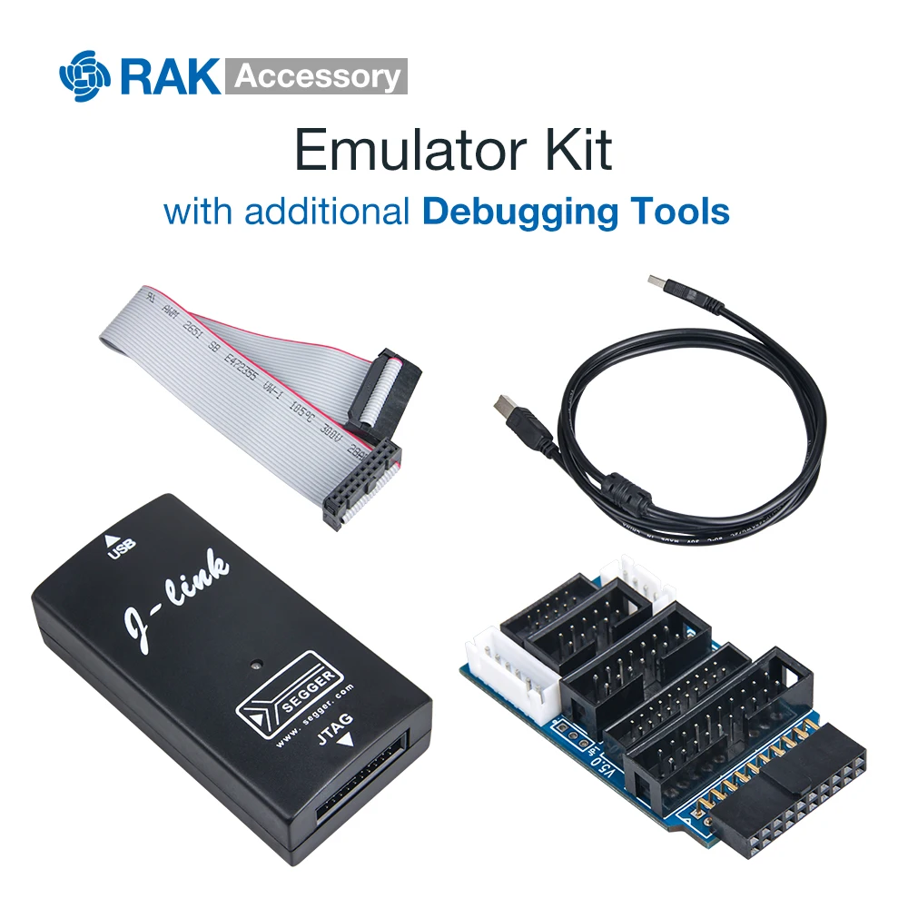 

Emulator Kit Additional Debugging Tools JLINK V9 Simulator with Convert Board USB 2.0 Cable Support JTAG / Cortex / STM32 Black