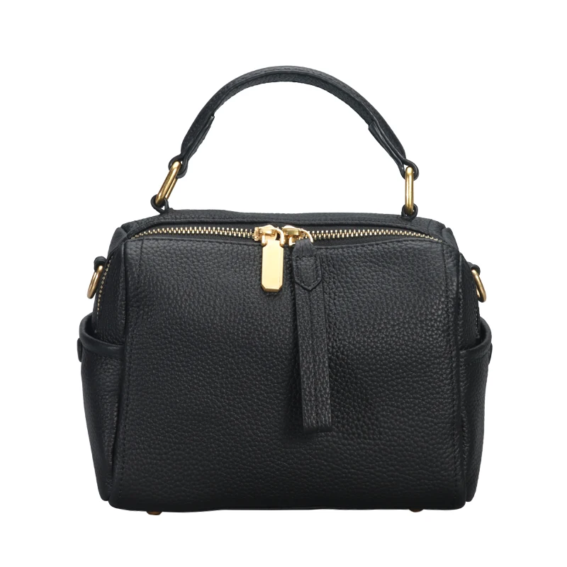 2022 Ins All-Match Soft Leather Ladies Handbag Top Designer Luxury Ladies One-Shoulder Messenger Bag Small Casual Broadband