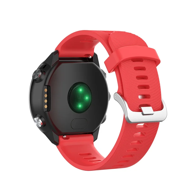 Ремешок силиконовый для спортивных смарт часов Forerunner 645 245M Vivoactive 3 Vivomove HR Amazfit Bip Gts