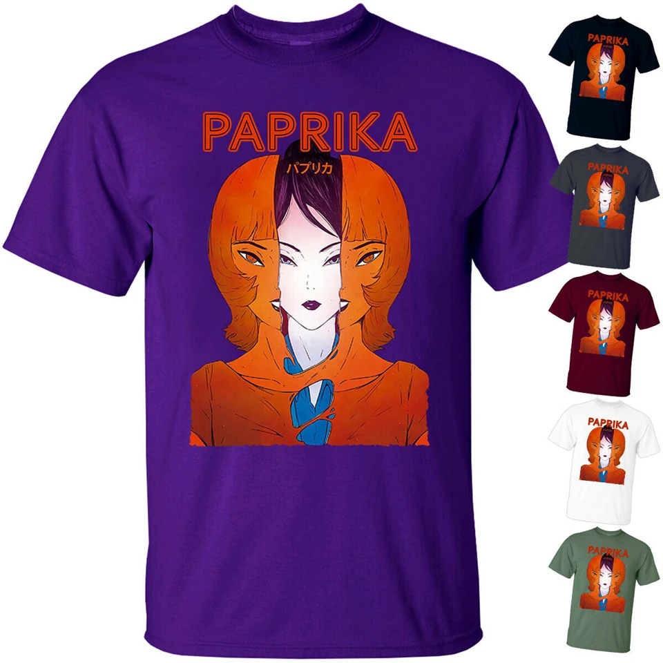 Аниме Paprika V1 японская научная фантастика 1993 Футболка (черный) все размеры s S-3XL Slim