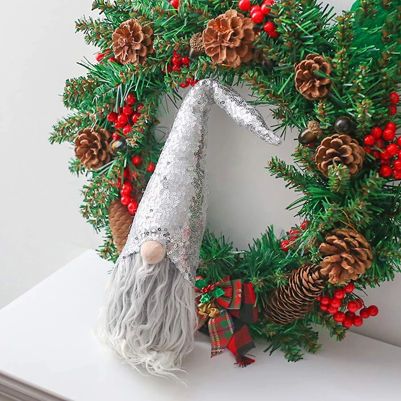 2019 г. Рождественское украшение ручной работы Шведский гном Санта плюшевая кукла