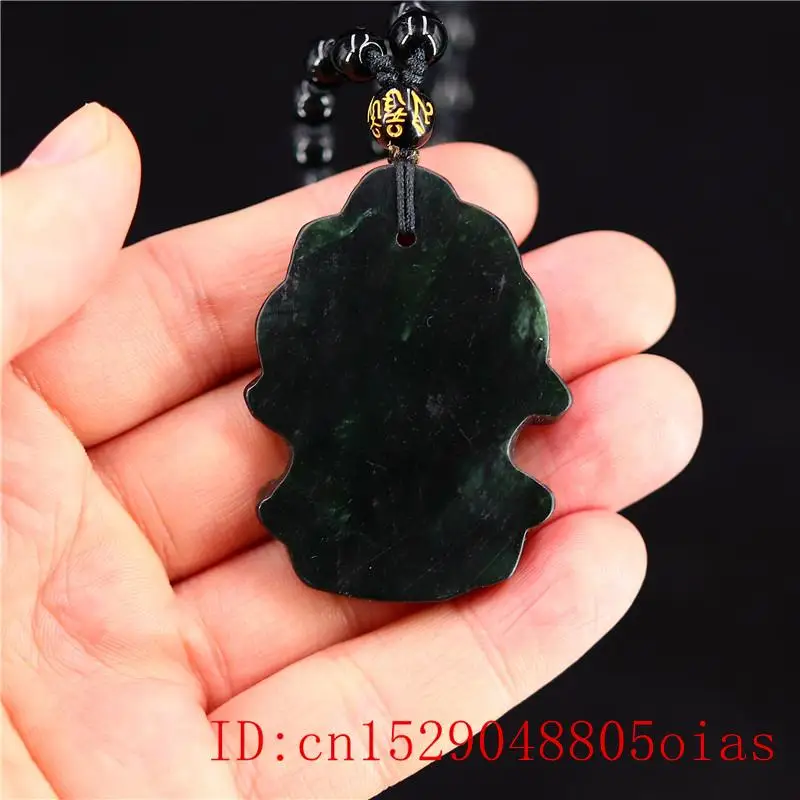 Нефритовая любовь птица кулон ожерелье очарование натуральный амулет ювелирные