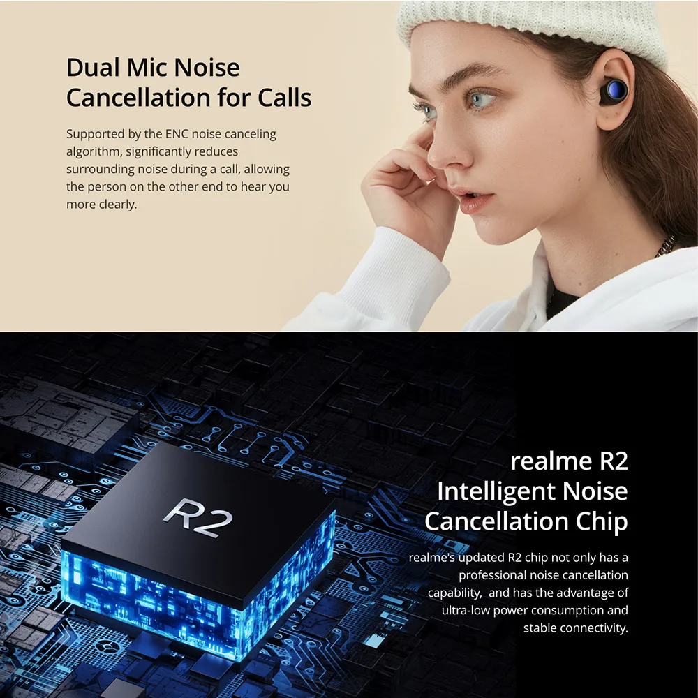 realme buds air 2 neo true wireless bluetooth earphones ipx5 10mm bass boost driver fast charge noise cancellation tws earbuds free global shipping