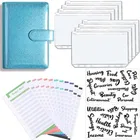 Папка-органайзер A6, пластиковый, с 6 отверстиями, на молнии