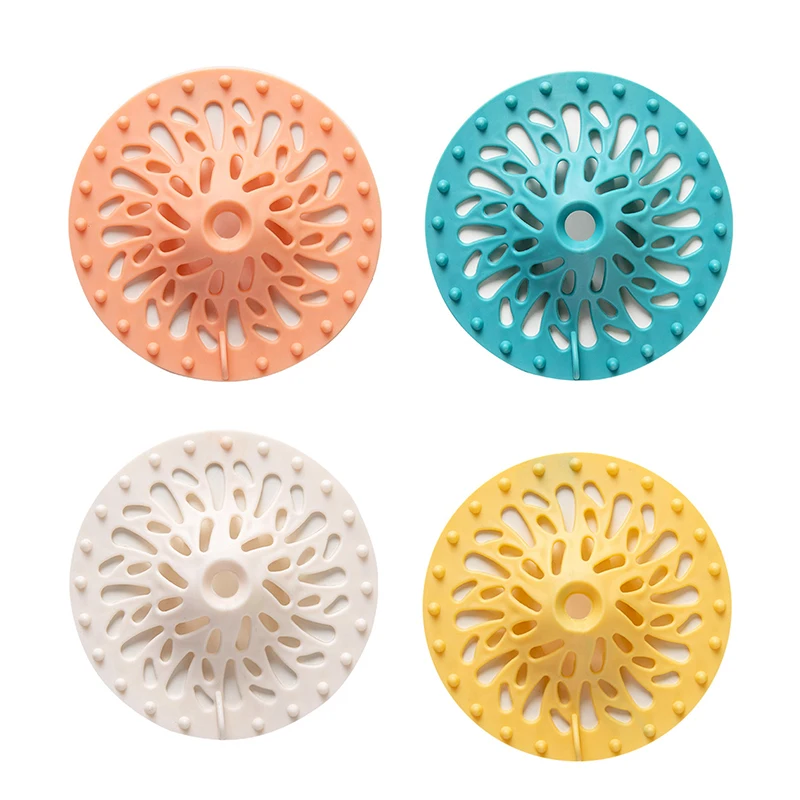 

Household Anti-clogging Floor Drain Cover Kitchen Bathroom Sink Hair Filter Sewer Shower Drain Hair Catcher Deodorant Toilet