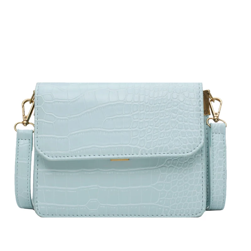 

Stone Pattern PU Leather Crossbody Bags For Women 2021 Small Shoulder Handbags Female Cross Body Bag Travel Purses