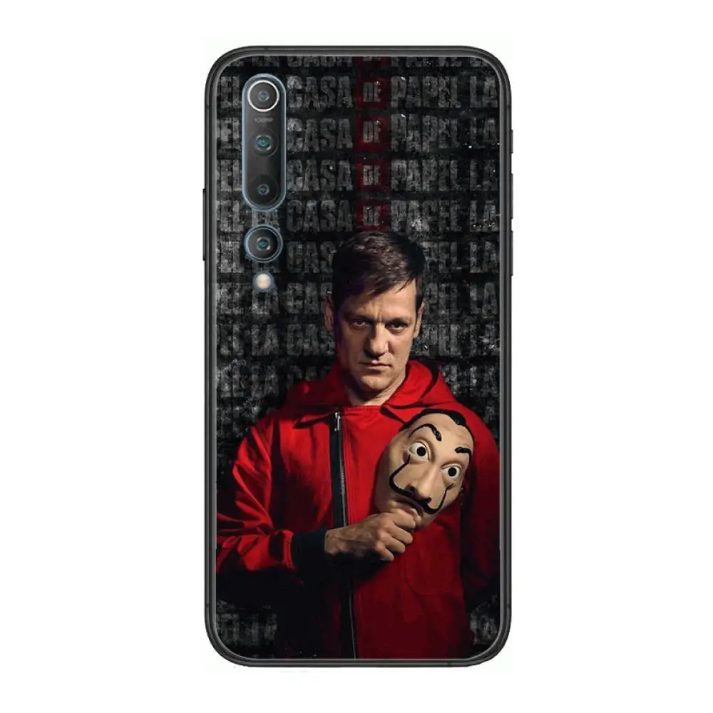 

Banknote,House,Case Phone Case For xiaomi mi11 5g 10 liti Ultra 9Pro SE 3 8 Note Anime Black Cover Silicone Back Pretty tpu