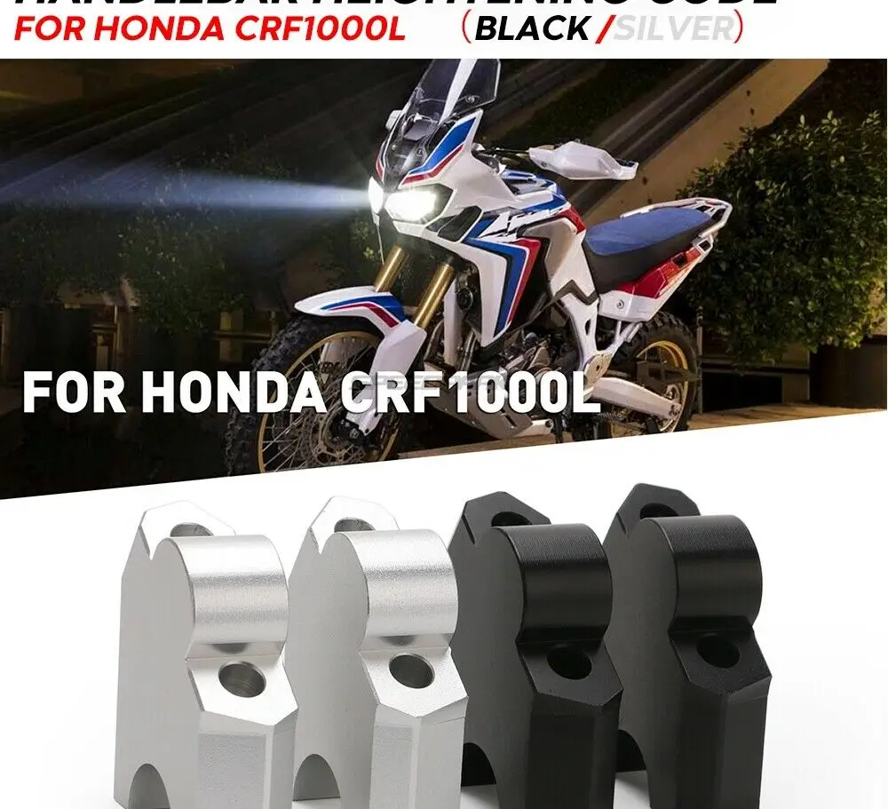 

For Honda CRF1000L ABS DCT 2016-2019 CNC Height Riser Handlebar Clip