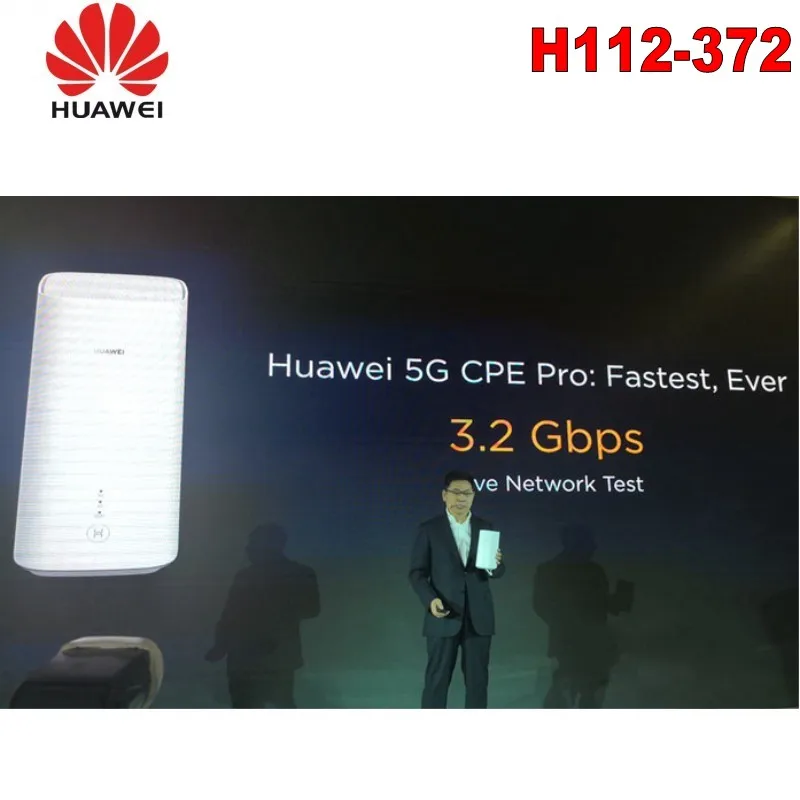 Huawei 5G CPE Pro(H112-372) 5G NSA+ SA(n41/n77/n78/n79), 4G LTE(B1/3/5/7/8/18/19/20/28/32/34/38/39/40/41/42/43) CPE беспроводной маршрутизатор