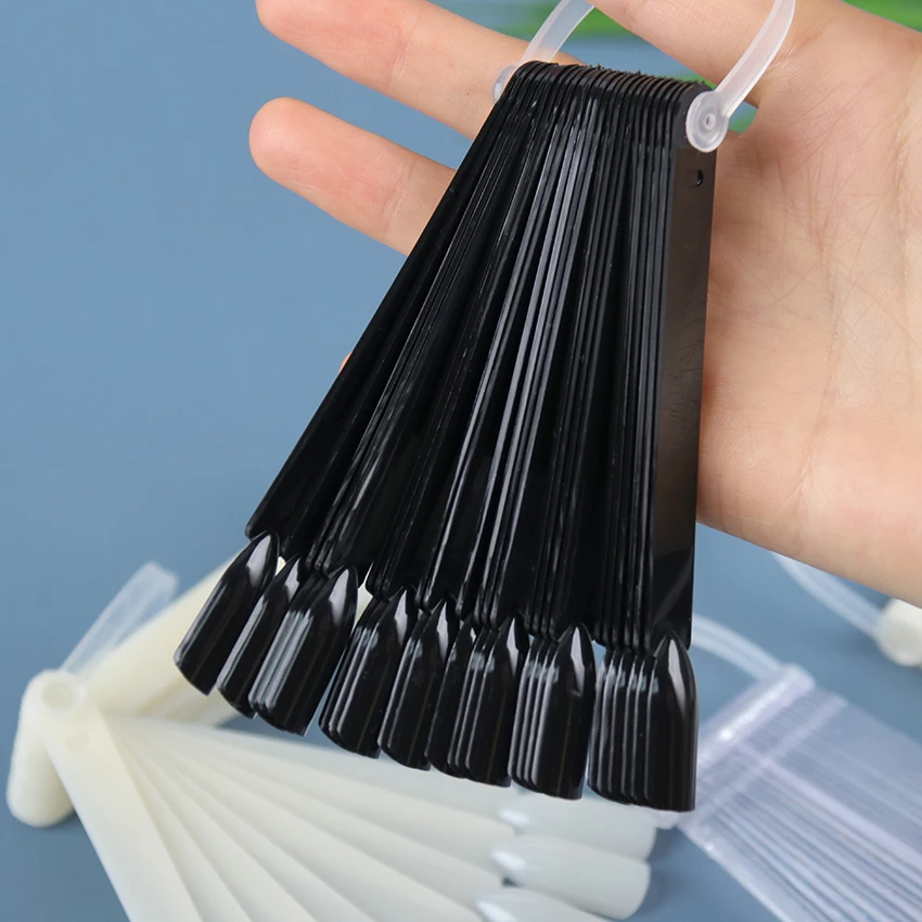 1 Набор цветных карт для дизайна ногтей студенческий инструмент тренировки