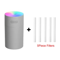 the second generation upgraded version of the colorful cup air humidifier 270ml ultrasonic aroma diffuser purifier with 7 colors