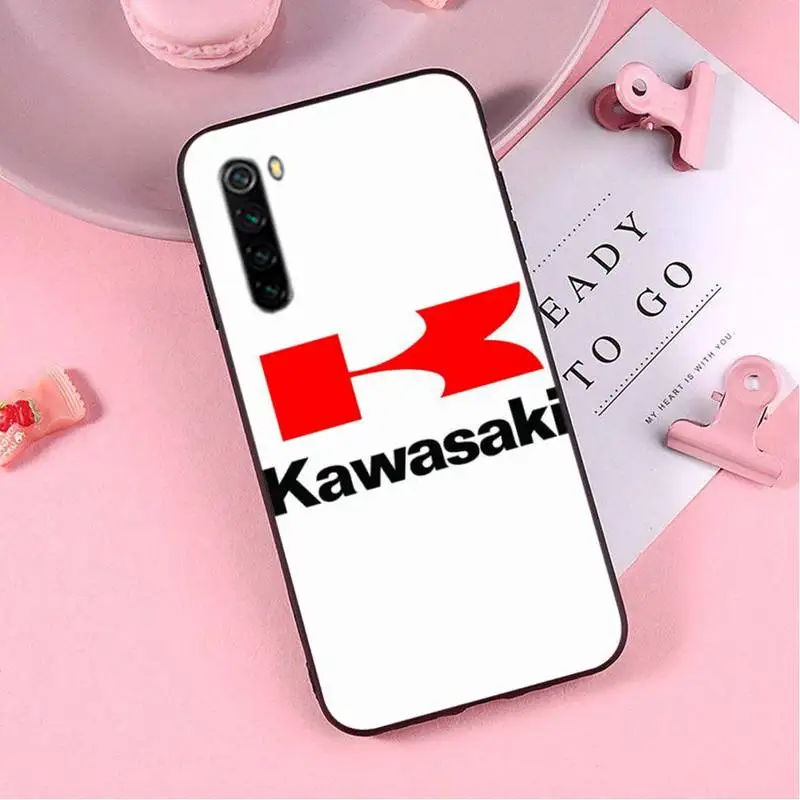 

Japanese brand Kawasaki moto case coque fundas etui for xiaomi note max mi 3 7 8 9se Redmi 7 7a 8 8t 10 pro lite cases cover