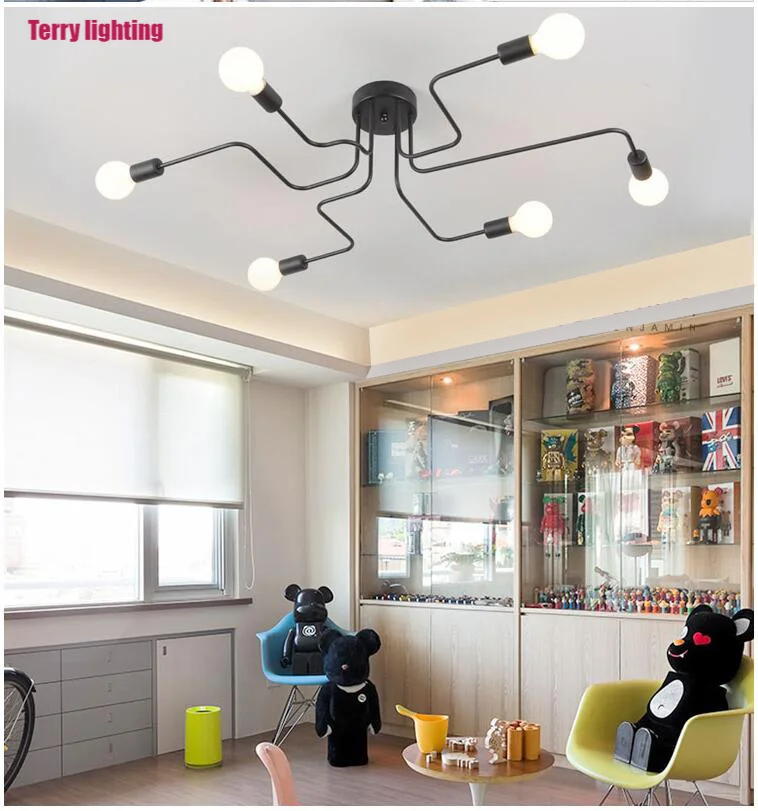 

Modern LED ceiling chandelier living room lamp creative home lighting
