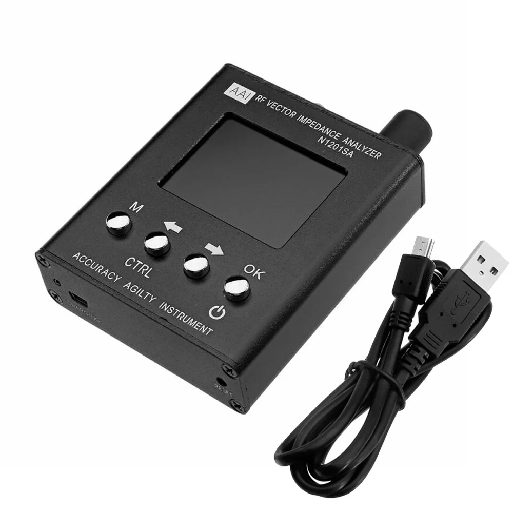 

N1201SA 137.5MHz~2.7GHZ Antenna Analyzer Meter Tester Radio UV RF+Charging Cable