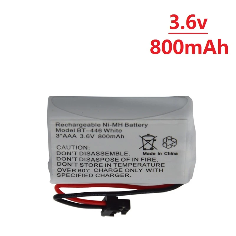 Перезаряжаемая аккумуляторная батарея для телефона 3 6 В 800 мАч модель BT 446 BT446 Er P512