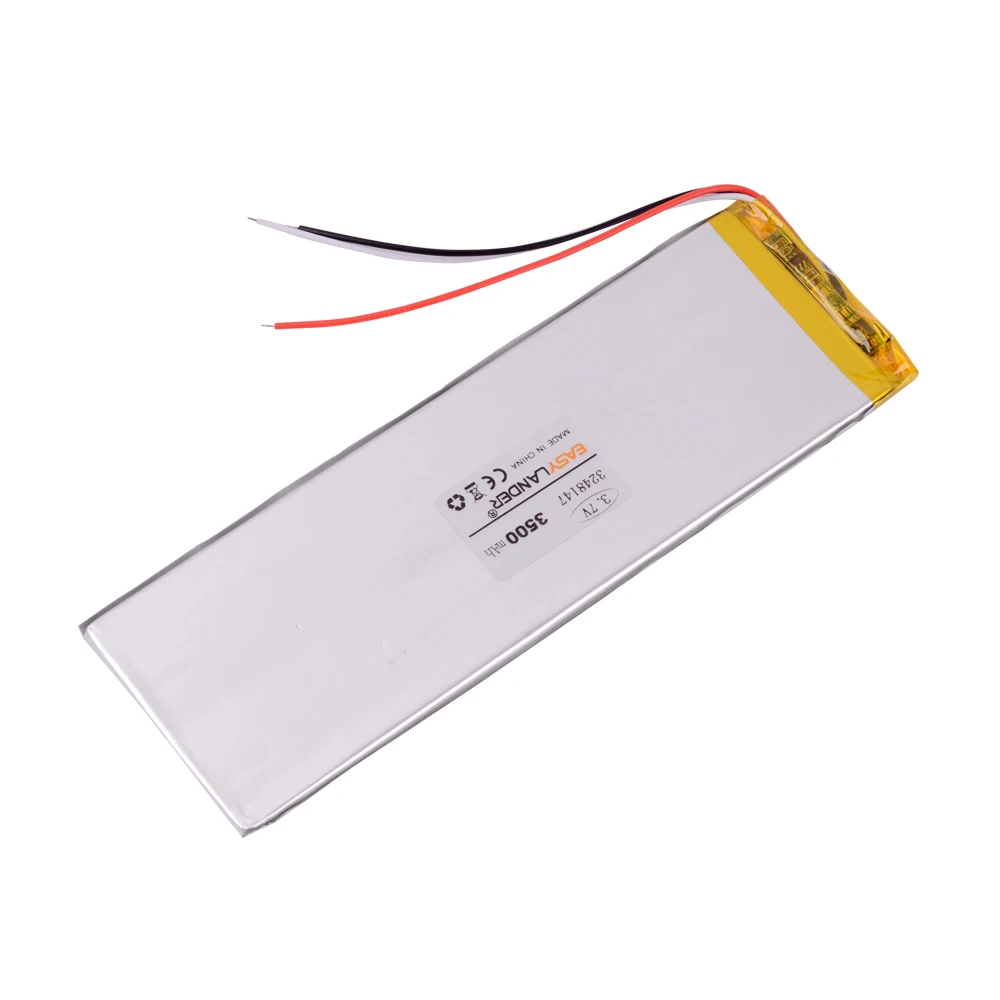 CE + Rohs 3 линии 7 в 3248147 аккумулятор ма для дюймовых Irbis TX18 аккумуляторов планшетов