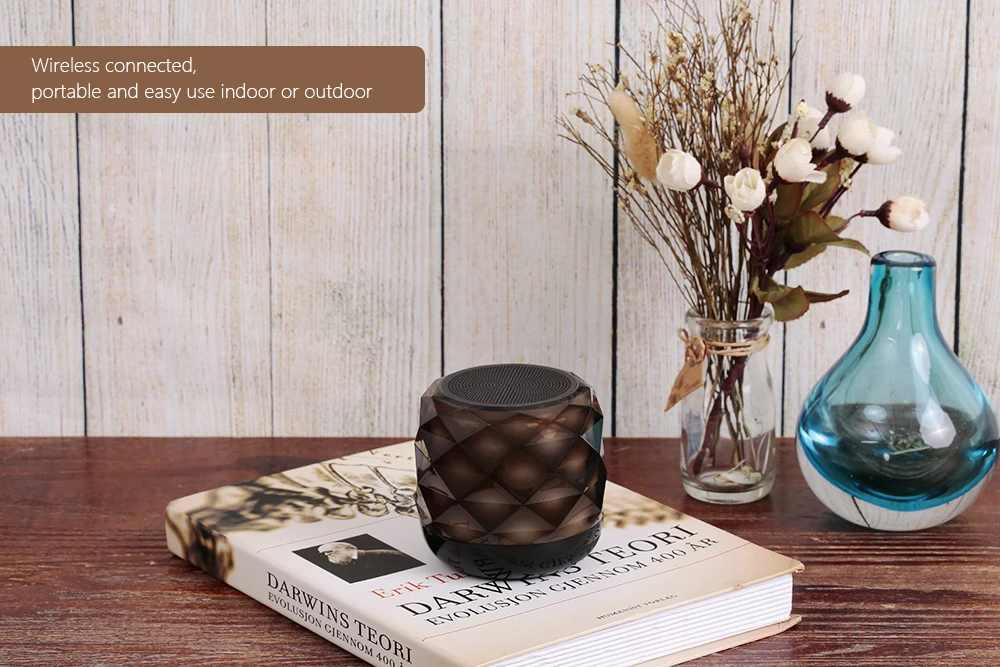 docooler RBS-F1 Speaker Bluetooth V4.2 Speakers Portable Sound Wireless Stereo Support 32G TF Card for Phones Laptop PC - купить по