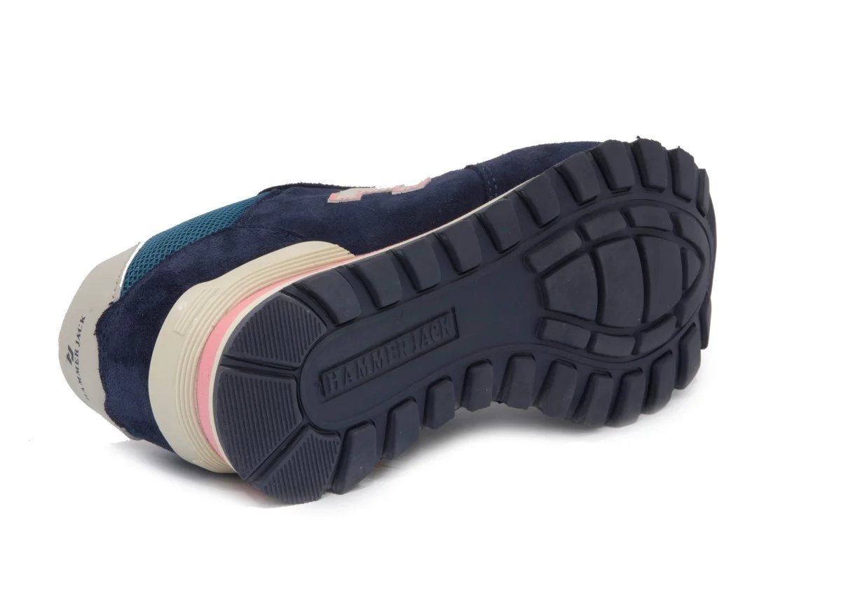 

Hammer Jack 19250 G Blue Navy Blue Red Genuine Suede Leather Women Shoes Sports Elevator Daily Depending On Use Anorak Fabric Elegant