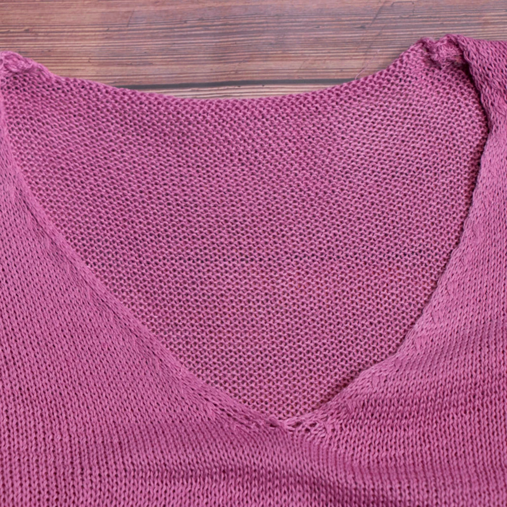 Litthing осенние женские топы с длинными рукавами сексуальные вязаные повседневные