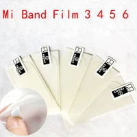 hydrogel soft screen protectors for xiaomi mi band 5 4 3 2 protective film smart watch wristband xiaomi miband accessories