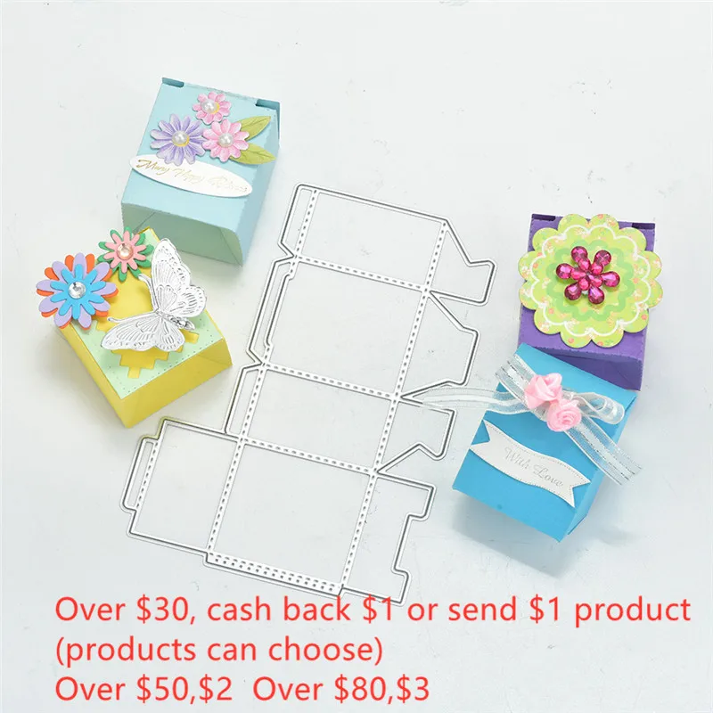 Eastshape Подарочная коробка металлические Вырубные штампы свадебная корона