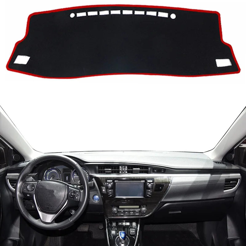 Для Toyota Corolla iM Auris крышка приборной панели коврик панель dashmat солнцезащитный козырек инструмент ковер автомобильные аксессуары