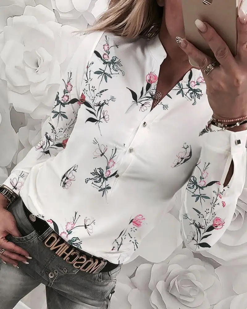 new color 2 Женские топы и блузки, летние рубашки с длинным рукавом, женские блузы, модные женские Топы Harajuku, топы с принтом сердца - Цвет: new color 2