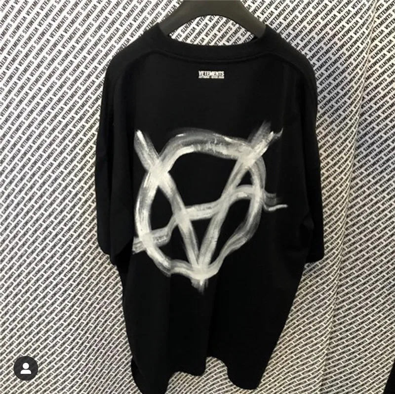 2020ss мужские и женские футболки для вещей футболка с большим логотипом антивора