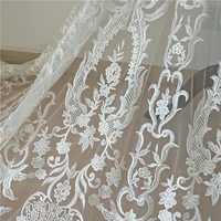 sewing fabric by yard lace fabric for wedding dress luxery sewing facbric cloth accessories diy craft