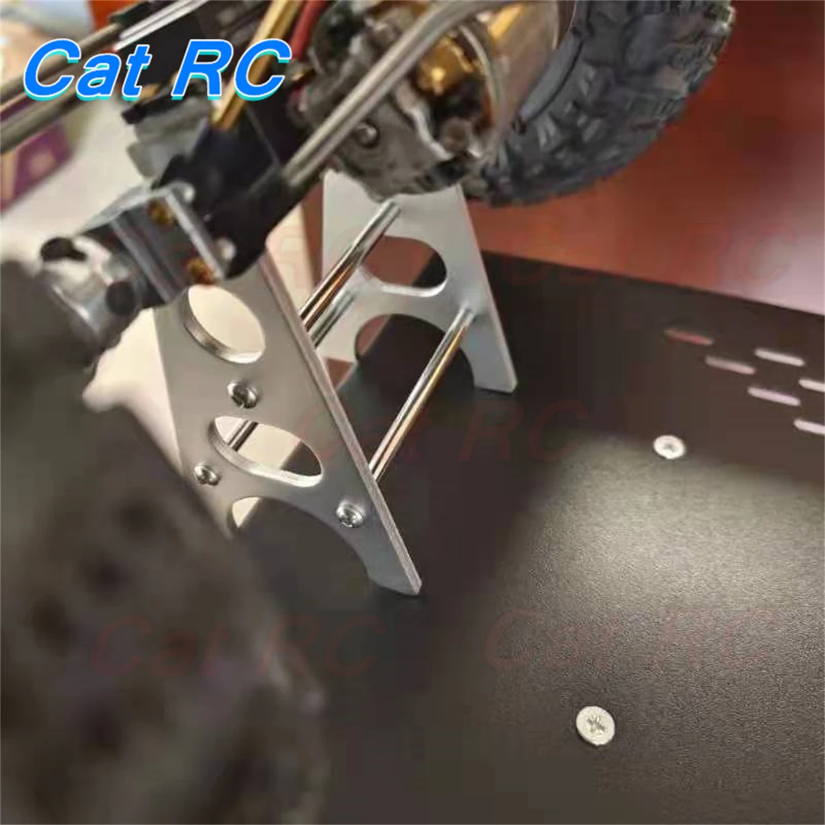 Металлическая подставка для радиоуправляемого автомобиля Axial SCX10 Traxxas TRX4 Tamiya CC01