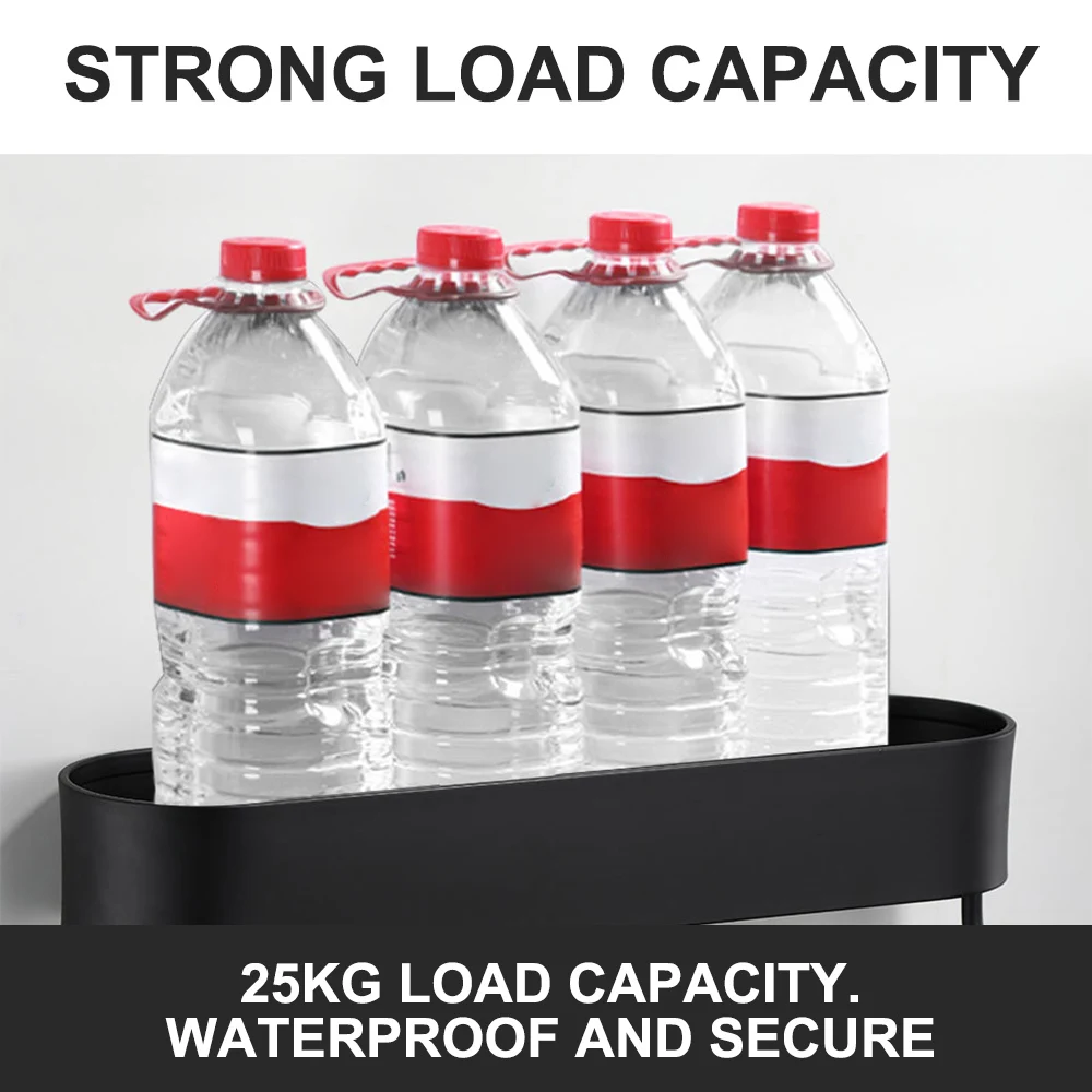 Настенная полка для ванной комнаты органайзер хранения и душа держатель