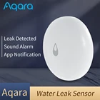 Датчик погружения Aqara Flood Sensor работает с HomekitXiaomi mijia датчик утечки воды для домашней сигнализации