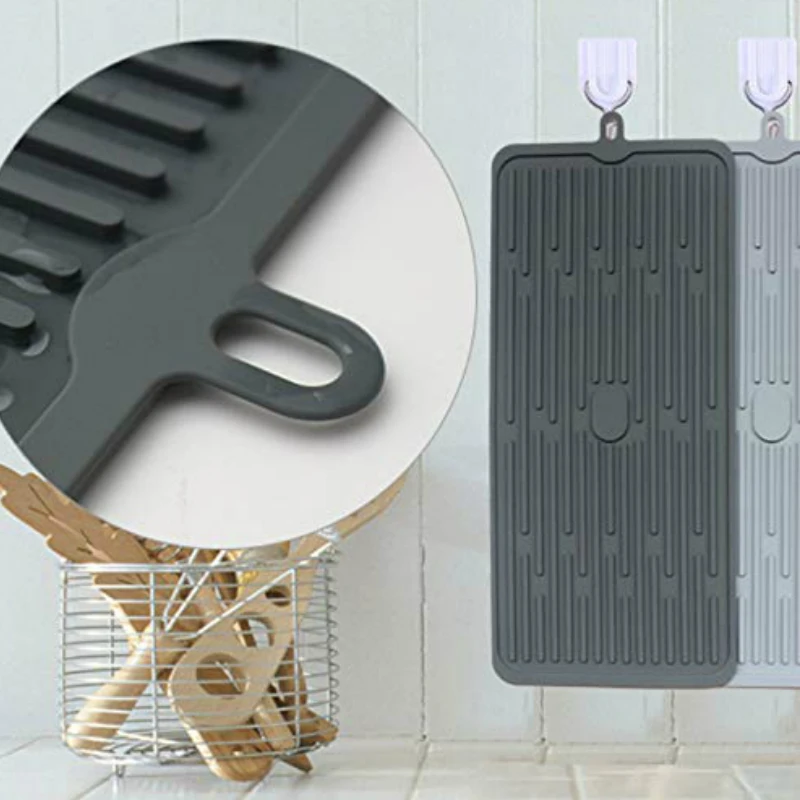 Силиконовая подстилка силиконовый коврик для слива нескользящий раковины