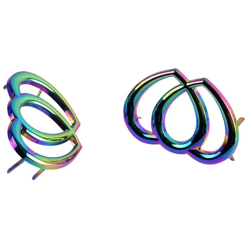 

Сумка двойная, Радужный цвет, двойное сердце для украшения кошелька