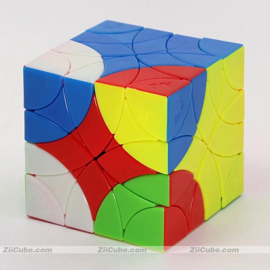 Magic puzzle mf8 cube AJ Red cotton Curvy Dino hexahedron stickerless professional educational twist puzzles game toys | Игрушки и хобби