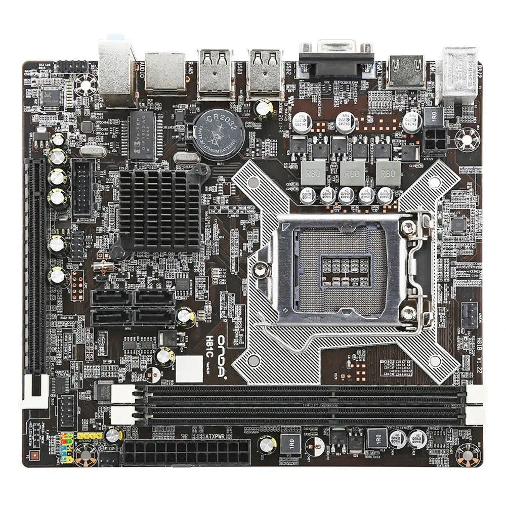 H81M-E/M51AD/DP MB Intel H81 PC материнская плата LGA 1150 MATX + i3 3220CPU 2 шт ddr3 4 Гб 1600 МГц ОЗУ |