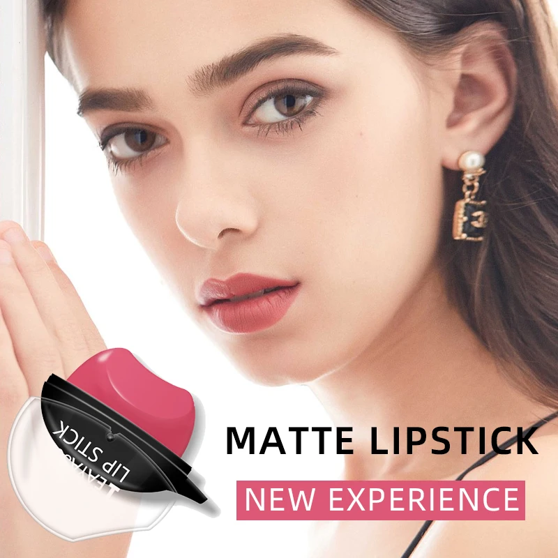

1PC Lazy Lipstick Lasting Moisturizing Lipstick Moisturizing Anti-Drying Lipstick For Lady Lip Beauty Makeup Care Tools TSLM1