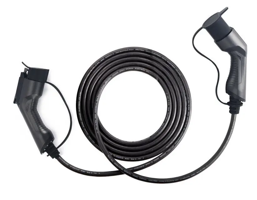 

32A SAE J1772 EV Cable Charger with charging plug
